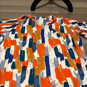 Colorful Abstract womens Shirt